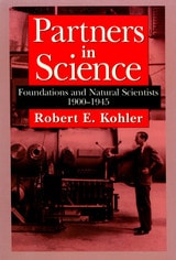 cover of Partners in Science: Foundations and Natural Scientists, 1900-1945