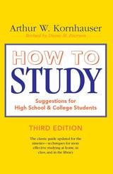 cover of How to Study: Suggestions for High-School and College Students