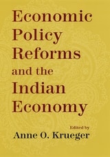 cover of Economic Policy Reforms and the Indian Economy