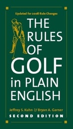 cover of The Rules of Golf in Plain English, Second Edition