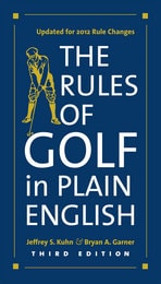 cover of The Rules of Golf in Plain English, Third Edition
