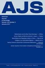 cover of AJS vol 122 num 4