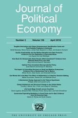 cover of JPE vol 126 num 2