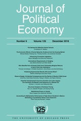 cover of JPE vol 126 num 6