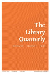 cover of LQ vol 89 num 1