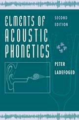 cover of Elements of Acoustic Phonetics