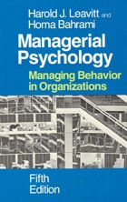 cover of Managerial Psychology: Managing Behavior in Organizations