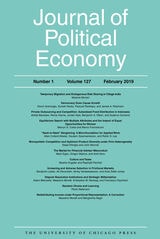 cover of JPE vol 127 num 1
