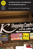 cover of International Differences in Entrepreneurship