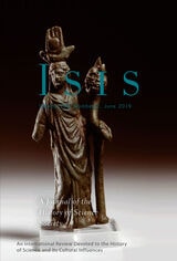 cover of ISIS vol 110 num 2