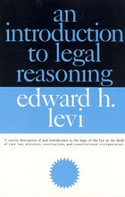 cover of An Introduction to Legal Reasoning