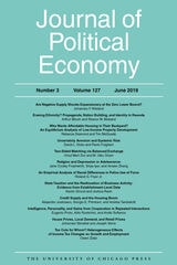 cover of JPE vol 127 num 3