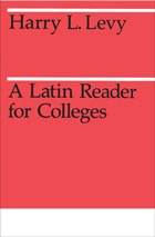 cover of A Latin Reader for Colleges