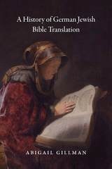 cover of A History of German Jewish Bible Translation