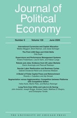 cover of JPE vol 128 num 6