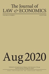 cover of JLE vol 63 num 3
