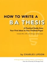 cover of How to Write a BA Thesis: A Practical Guide from Your First Ideas to Your Finished Paper