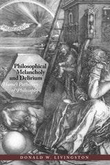 cover of Philosophical Melancholy and Delirium: Hume's Pathology of Philosophy