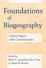 cover of Foundations of Biogeography: Classic Papers with Commentaries