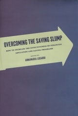cover of Overcoming the Saving Slump: How to Increase the Effectiveness of Financial Education and Saving Programs