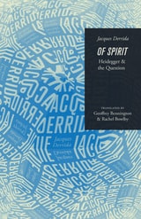 cover of Of Spirit: Heidegger and the Question