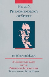 cover of Hegel's Phenomenology of Spirit: A Commentary Based on the Preface and Introduction