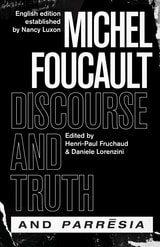 cover of "Discourse and Truth" and "Parresia"
