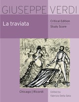 cover of La traviata: Critical Edition Study Score