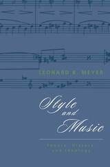 cover of Style and Music: Theory, History, and Ideology