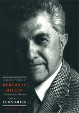 cover of Selected Works of Merton H. Miller: A Celebration of Markets: Volume 2: Economics