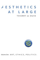cover of Aesthetics at Large: Volume 1: Art, Ethics, Politics