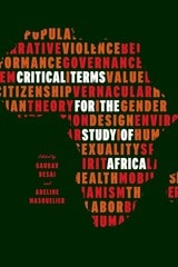 cover of Critical Terms for the Study of Africa