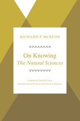 cover of On Knowing--The Natural Sciences