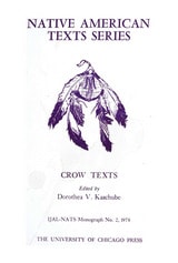 cover of Crow Texts