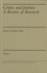 cover of Crime and Justice, Volume 47: A Review of Research