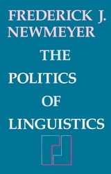 cover of The Politics of Linguistics