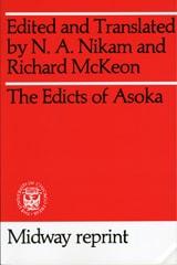 cover of Edicts of Asoka