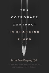 cover of The Corporate Contract in Changing Times: Is the Law Keeping Up?