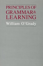 cover of Principles of Grammar and Learning