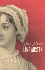 cover of Some Words of Jane Austen