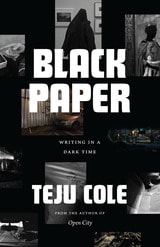 cover of Black Paper: Writing in a Dark Time