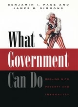 cover of What Government Can Do: Dealing with Poverty and Inequality