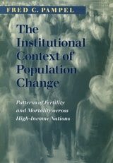 cover of The Institutional Context of Population Change: Patterns of Fertility and Mortality across High-Income Nations