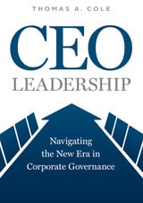 cover of CEO Leadership: Navigating the New Era in Corporate Governance