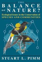 cover of The Balance of Nature?: Ecological Issues in the Conservation of Species and Communities