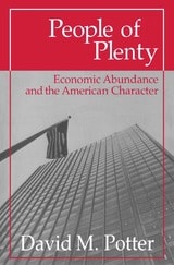 cover of People of Plenty: Economic Abundance and the American Character