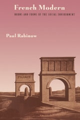 cover of French Modern: Norms and Forms of the Social Environment