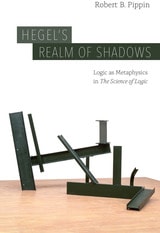 cover of Hegel's Realm of Shadows: Logic as Metaphysics in “The Science of Logic”