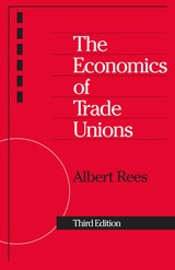 cover of The Economics of Trade Unions
