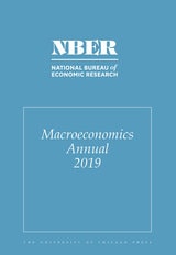 cover of NBER Macroeconomics Annual 2019: Volume 34